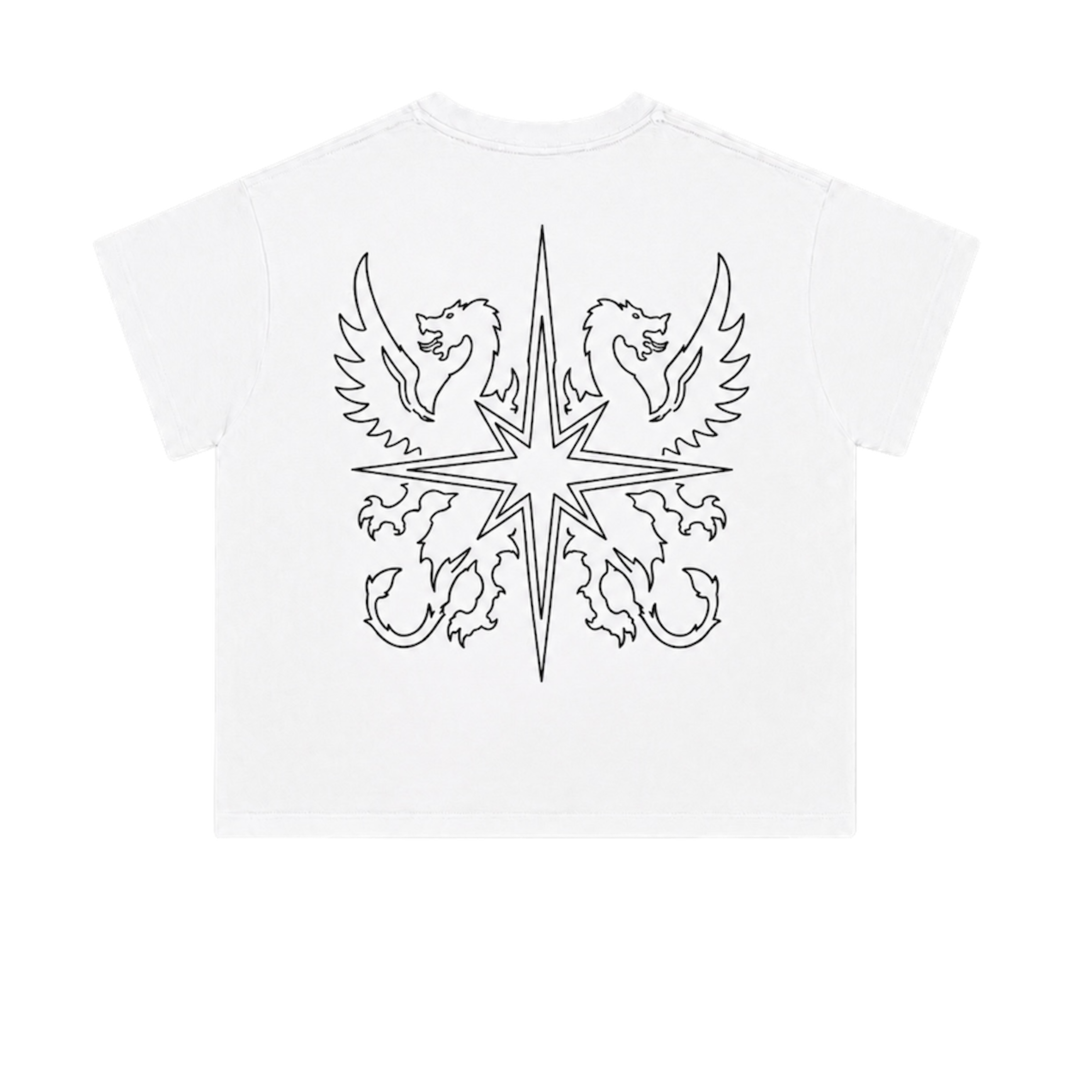 “BASIC WHITE TEE”